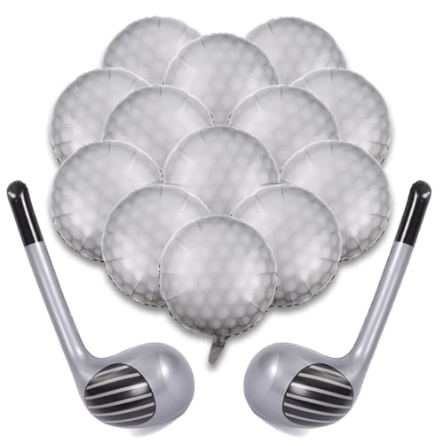 Golf Balloons Set for Sports Theme Birthday Party Decoration