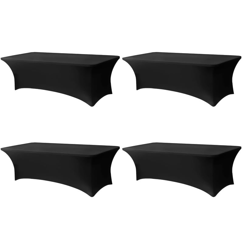 Stretch Fitted Table Cover for Party and Event Decorations