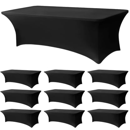 Stretch Fitted Table Cover for Party and Event Decorations