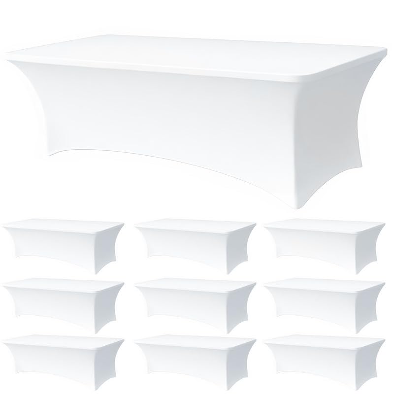 Stretch Fitted Table Cover for Party and Event Decorations