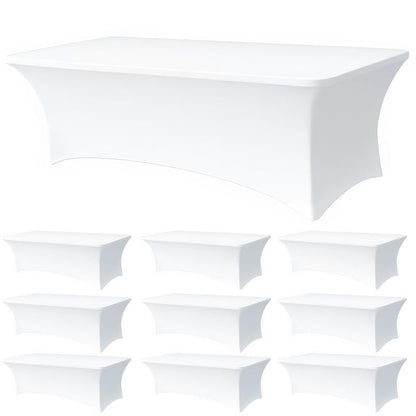 Stretch Fitted Table Cover for Party and Event Decorations