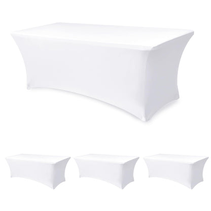 Spandex Table Cloths for Rectangle Tables-Fitted Stretch Table Cover