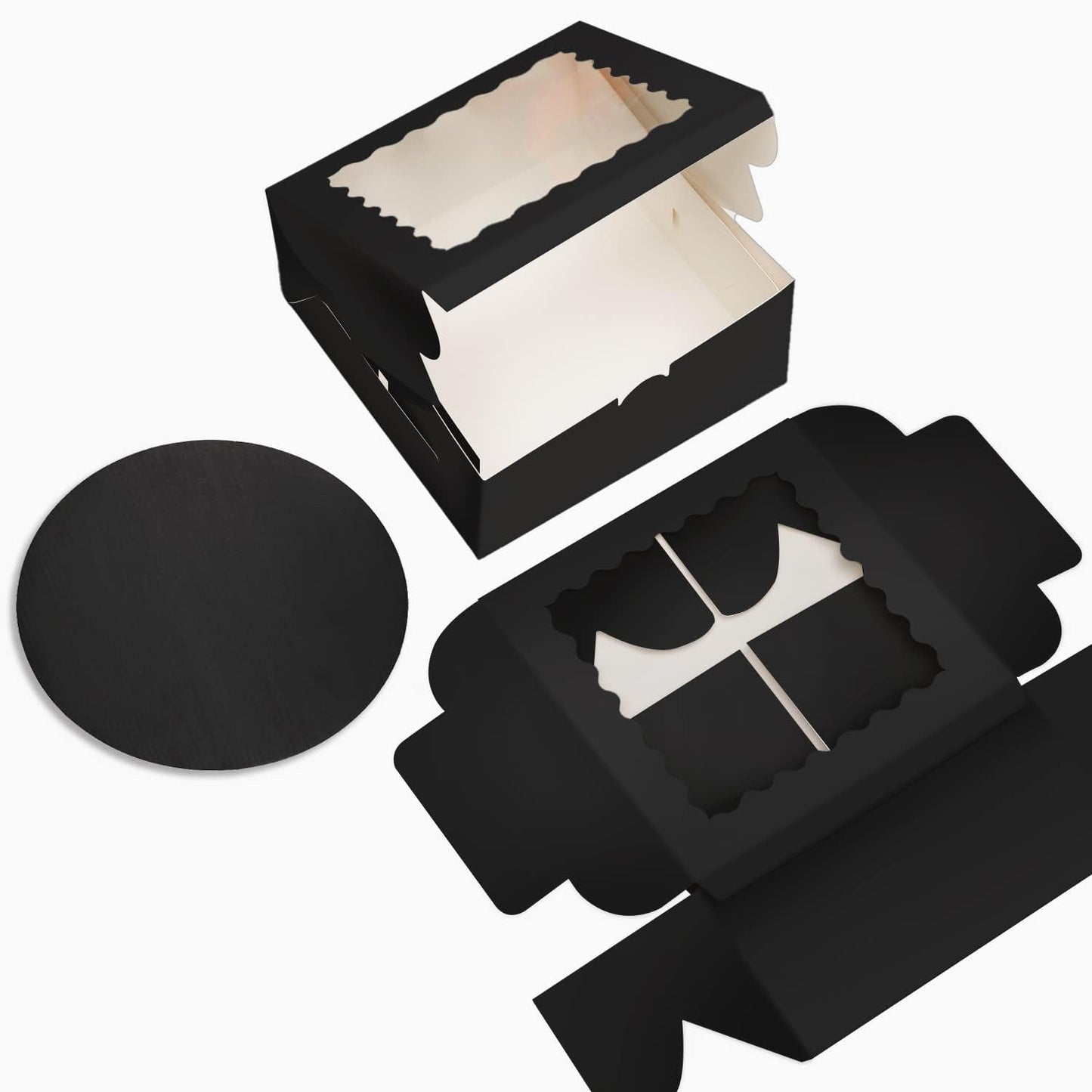 Cake Boxes with Window for Bakery and Party Desserts