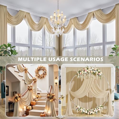 leegleri Ceiling Drapes for Weddings Parties