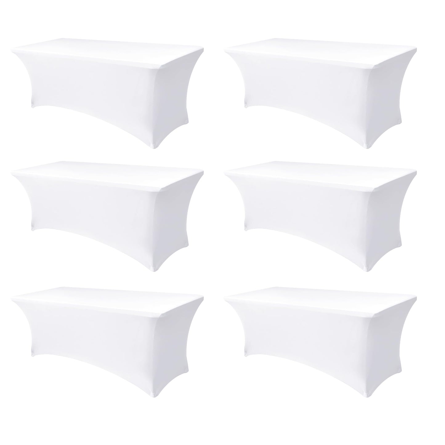 Spandex Table Cloths for Rectangle Tables-Fitted Stretch Table Cover
