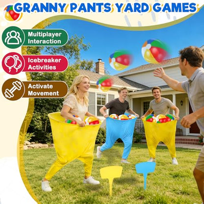 Granny Pants Outdoor Party Game for Family and Carnival Events