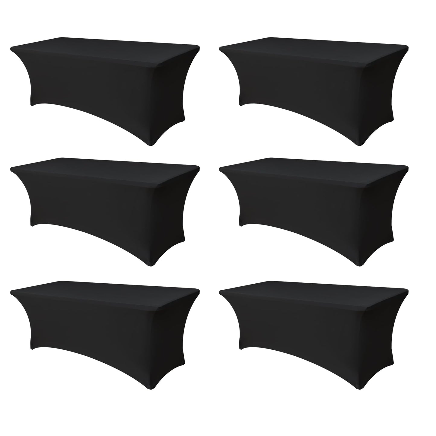 Spandex Table Cloths for Rectangle Tables-Fitted Stretch Table Cover