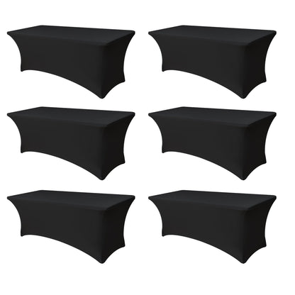Spandex Table Cloths for Rectangle Tables-Fitted Stretch Table Cover