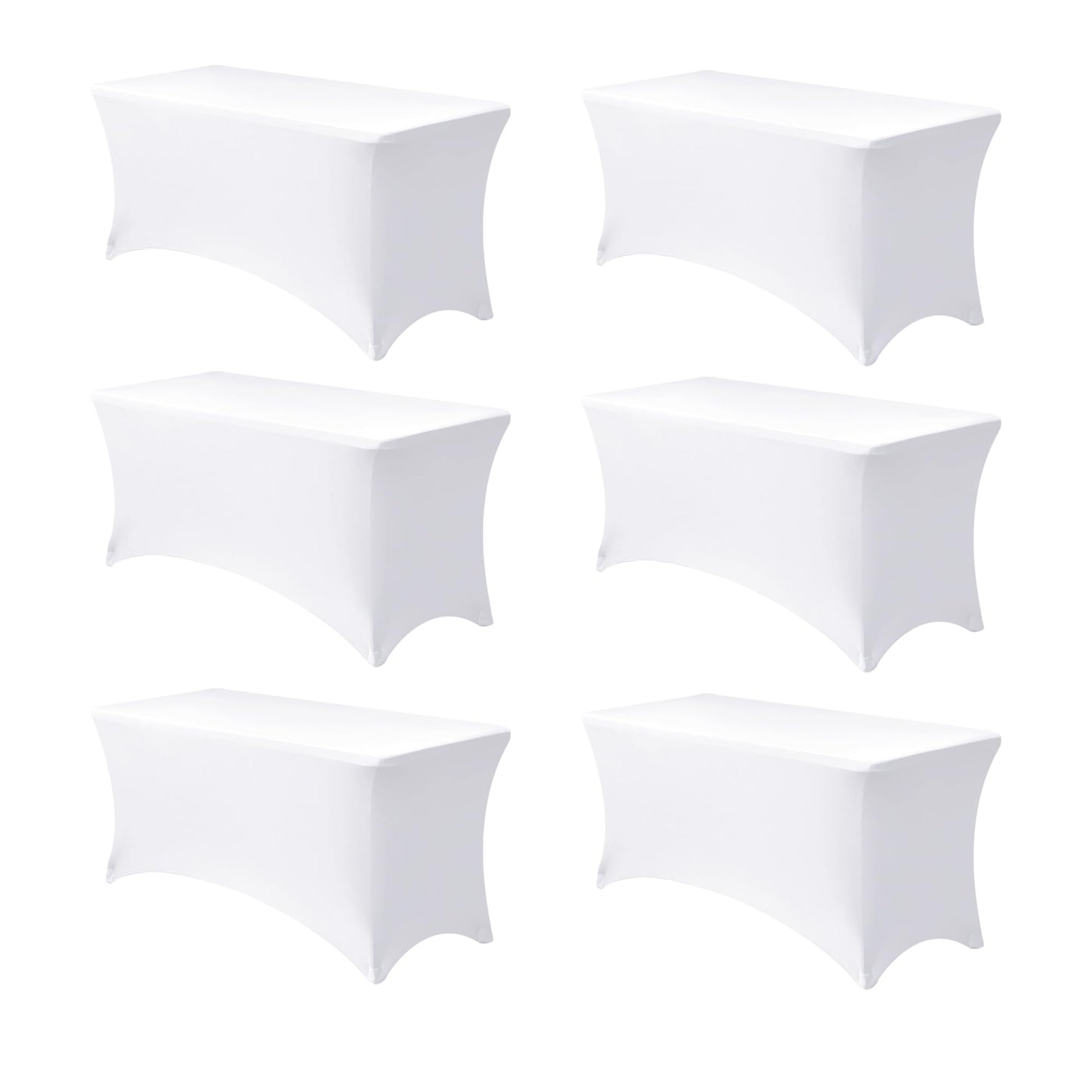 Spandex Table Cloths for Rectangle Tables-Fitted Stretch Table Cover