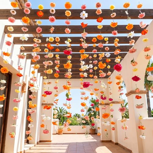 Artificial Wildflower Garland Hanging Vines for Wedding and Party Decor