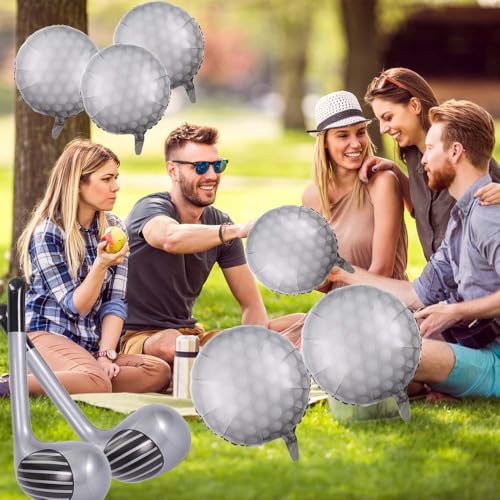 Golf Balloons Set for Sports Theme Birthday Party Decoration