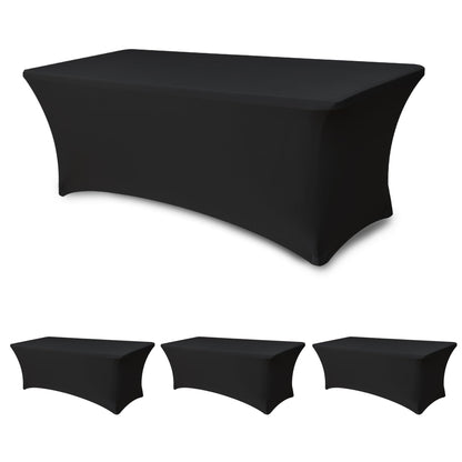 Spandex Table Cloths for Rectangle Tables-Fitted Stretch Table Cover