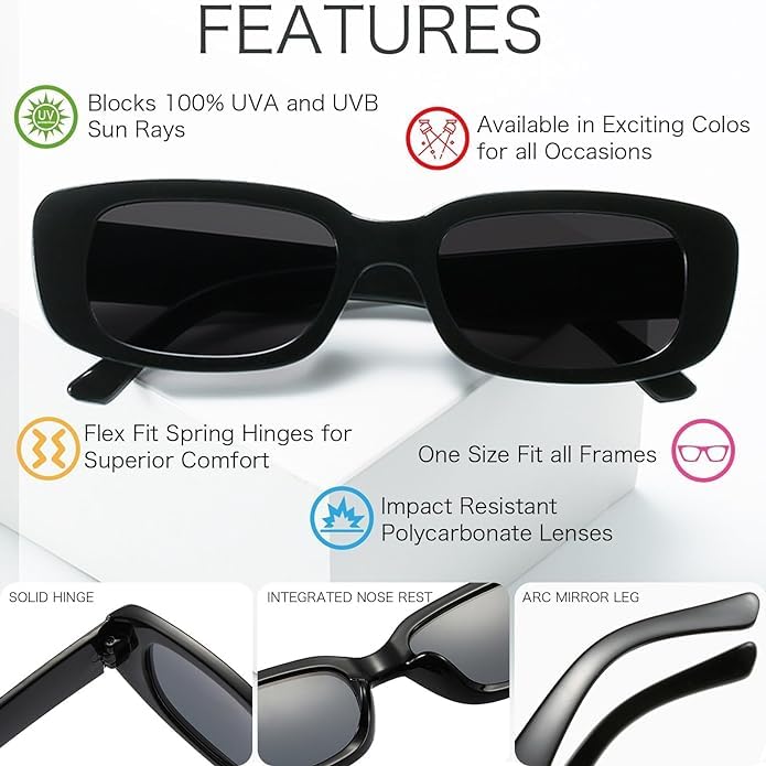 Dwenarry Party Sunglasses Bulk Funky Glasses Party Favor for Women 8/12Pack