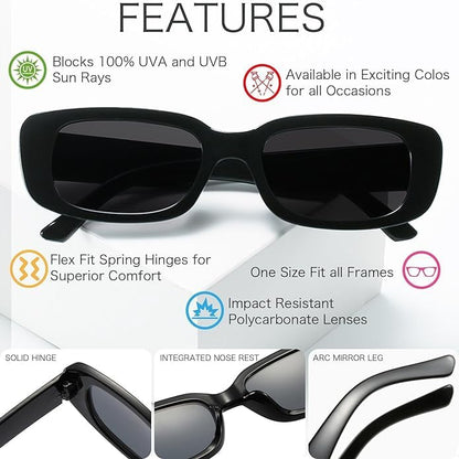 Dwenarry Party Sunglasses Bulk Funky Glasses Party Favor for Women 8/12Pack