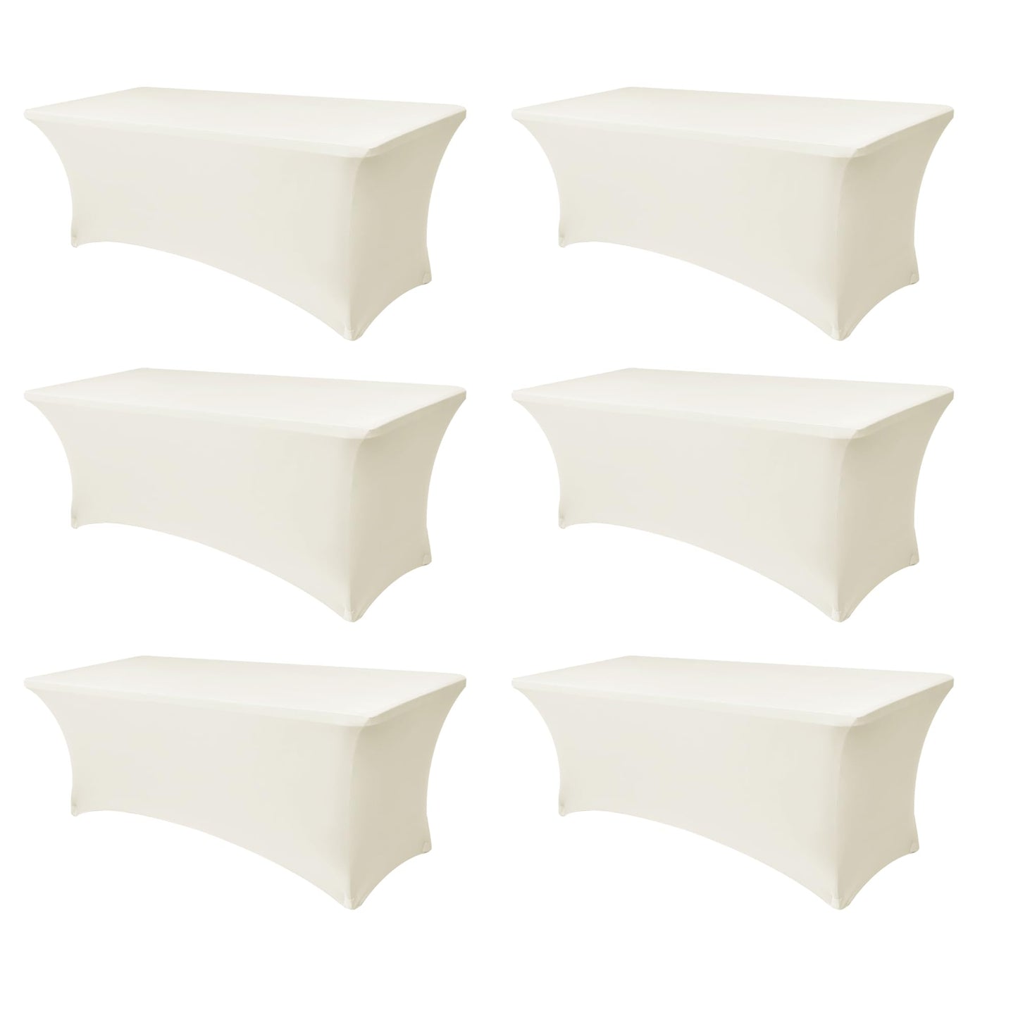 Spandex Table Cloths for Rectangle Tables-Fitted Stretch Table Cover