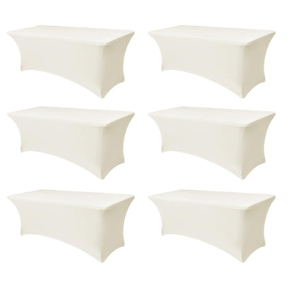 Spandex Table Cloths for Rectangle Tables-Fitted Stretch Table Cover