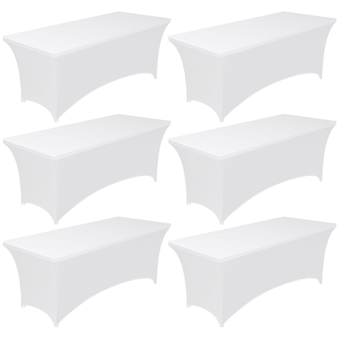 Fitted Spandex Tablecloth for Rectangle Tables and Events