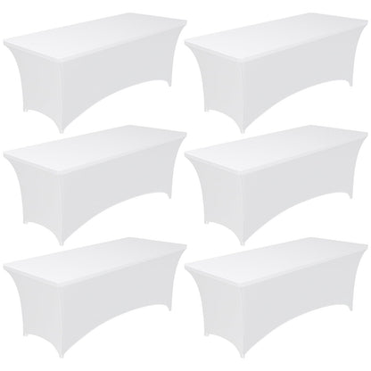 Fitted Spandex Tablecloth for Rectangle Tables and Events