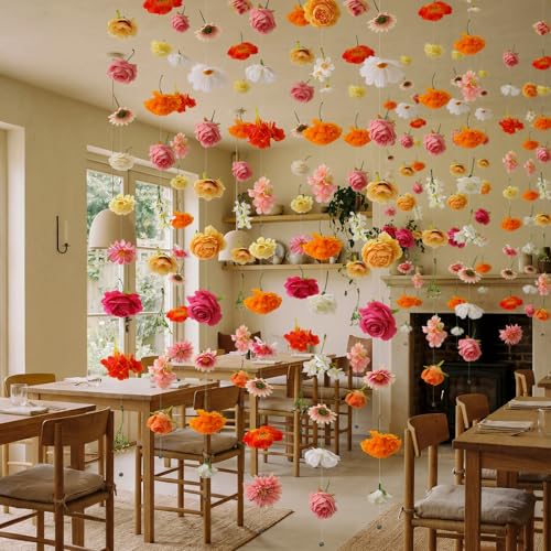 Artificial Wildflower Garland Hanging Vines for Wedding and Party Decor