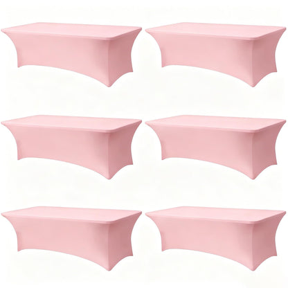 Stretch Fitted Table Cover for Party and Event Decorations