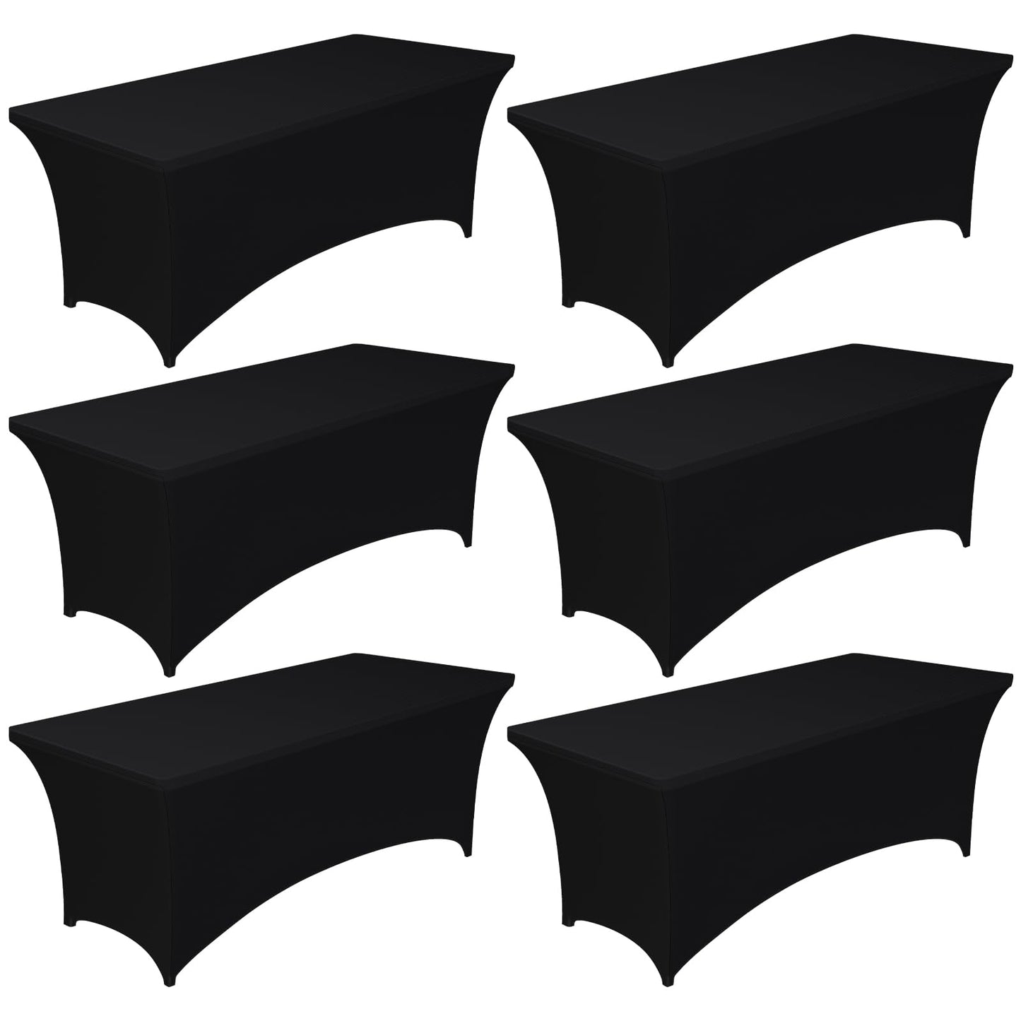 Fitted Spandex Tablecloth for Rectangle Tables and Events