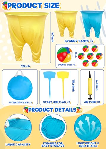 Granny Pants Outdoor Party Game for Family and Carnival Events