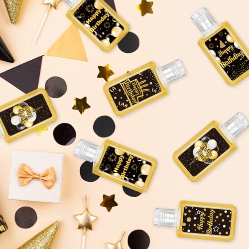 Mini Hand Sanitizer Party Favors with Inspirational Labels for Gifts