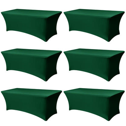 Spandex Table Cloths for Rectangle Tables-Fitted Stretch Table Cover