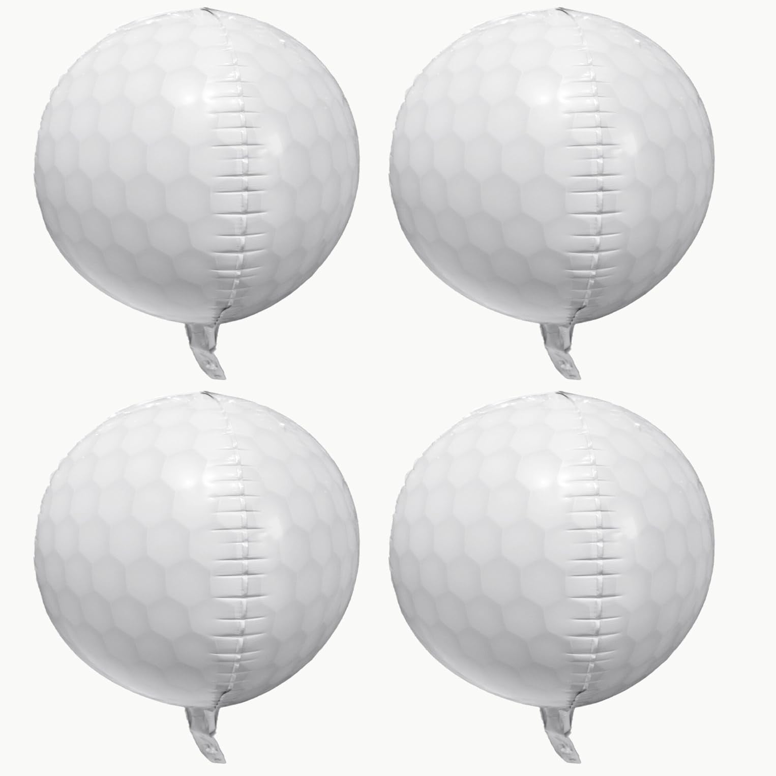 4D Golf Ball Foil Balloons for Sports Theme Party Decor