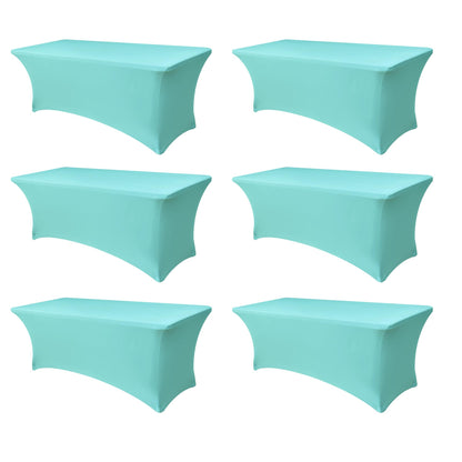 Spandex Table Cloths for Rectangle Tables-Fitted Stretch Table Cover