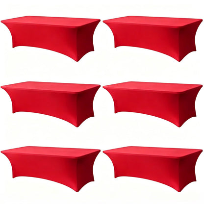 Stretch Fitted Table Cover for Party and Event Decorations