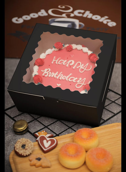 Cake Boxes with Window for Bakery and Party Desserts