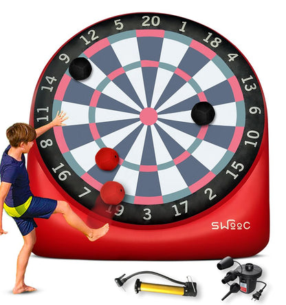 Inflatable Giant Kick Darts Game for Outdoor Party Events
