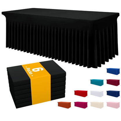 Stretch Fitted Tablecloth for Wedding, Banquet and Party Events
