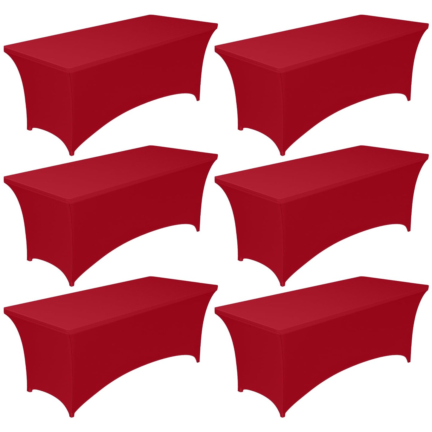 Fitted Spandex Tablecloth for Rectangle Tables and Events