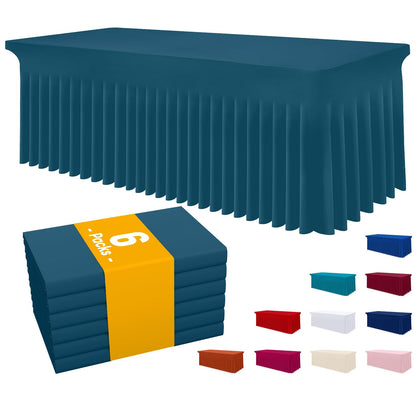 Stretch Fitted Tablecloth for Wedding, Banquet and Party Events