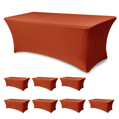 Spandex Table Cloths for Rectangle Tables-Fitted Stretch Table Cover