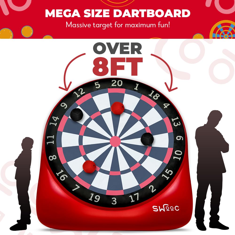 Inflatable Giant Kick Darts Game for Outdoor Party Events