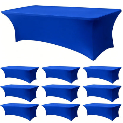 Stretch Fitted Table Cover for Party and Event Decorations