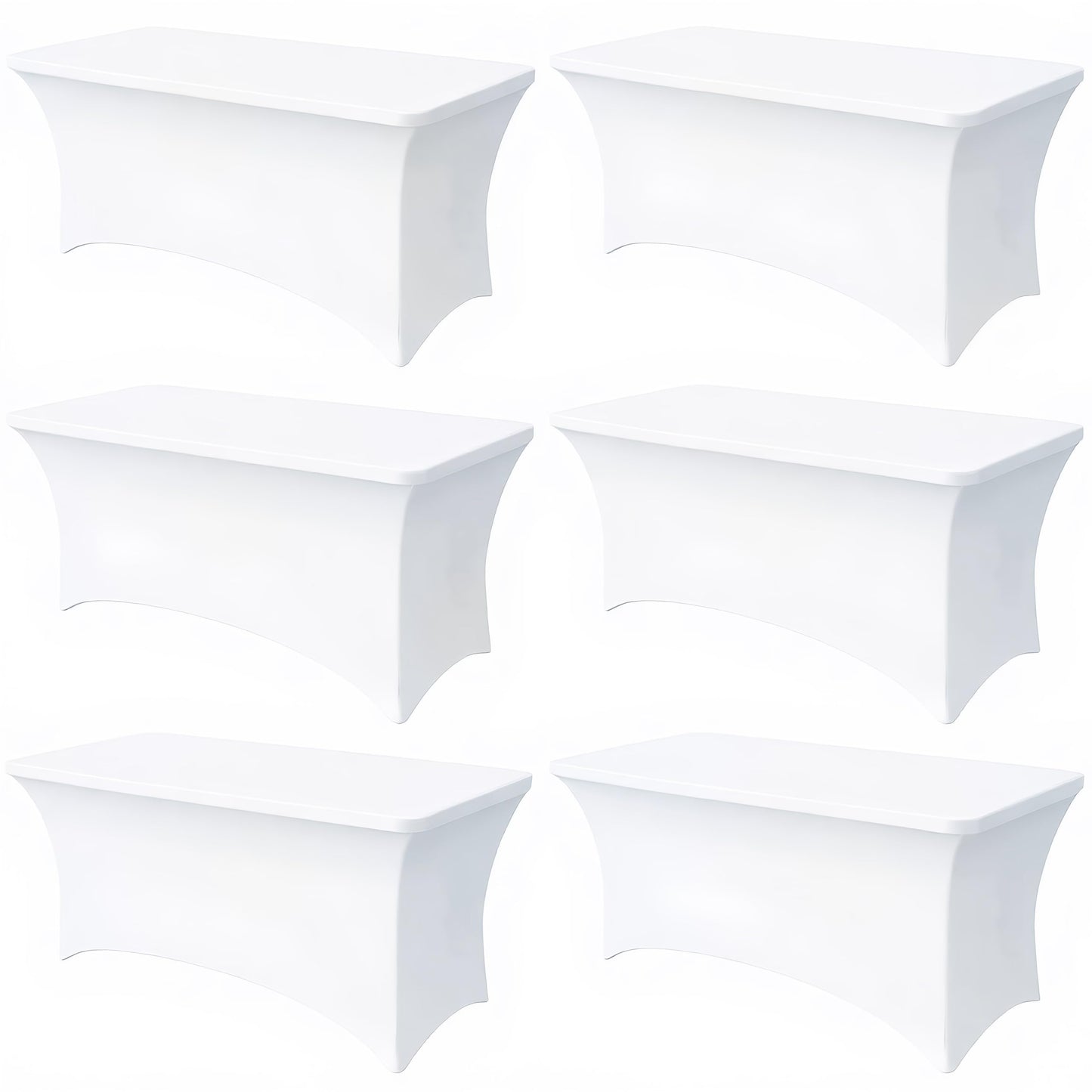 Stretch Fitted Table Cover for Party and Event Decorations