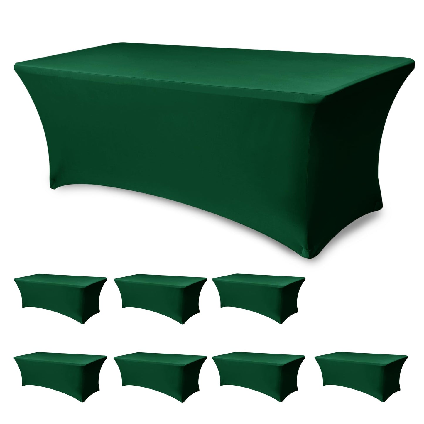 Spandex Table Cloths for Rectangle Tables-Fitted Stretch Table Cover