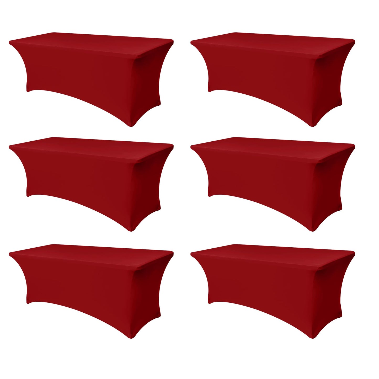 Spandex Table Cloths for Rectangle Tables-Fitted Stretch Table Cover