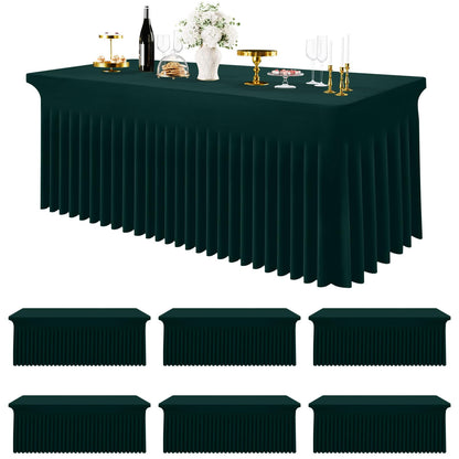 Stretch Fitted Tablecloth for Wedding, Banquet and Party Events