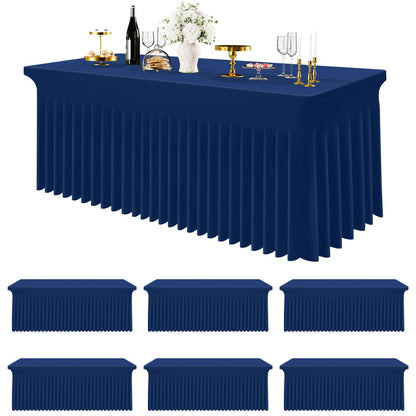 Stretch Fitted Tablecloth for Wedding, Banquet and Party Events