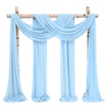 Chiffon Wedding Arch Drapes Fabric Panels for Ceremony Decor