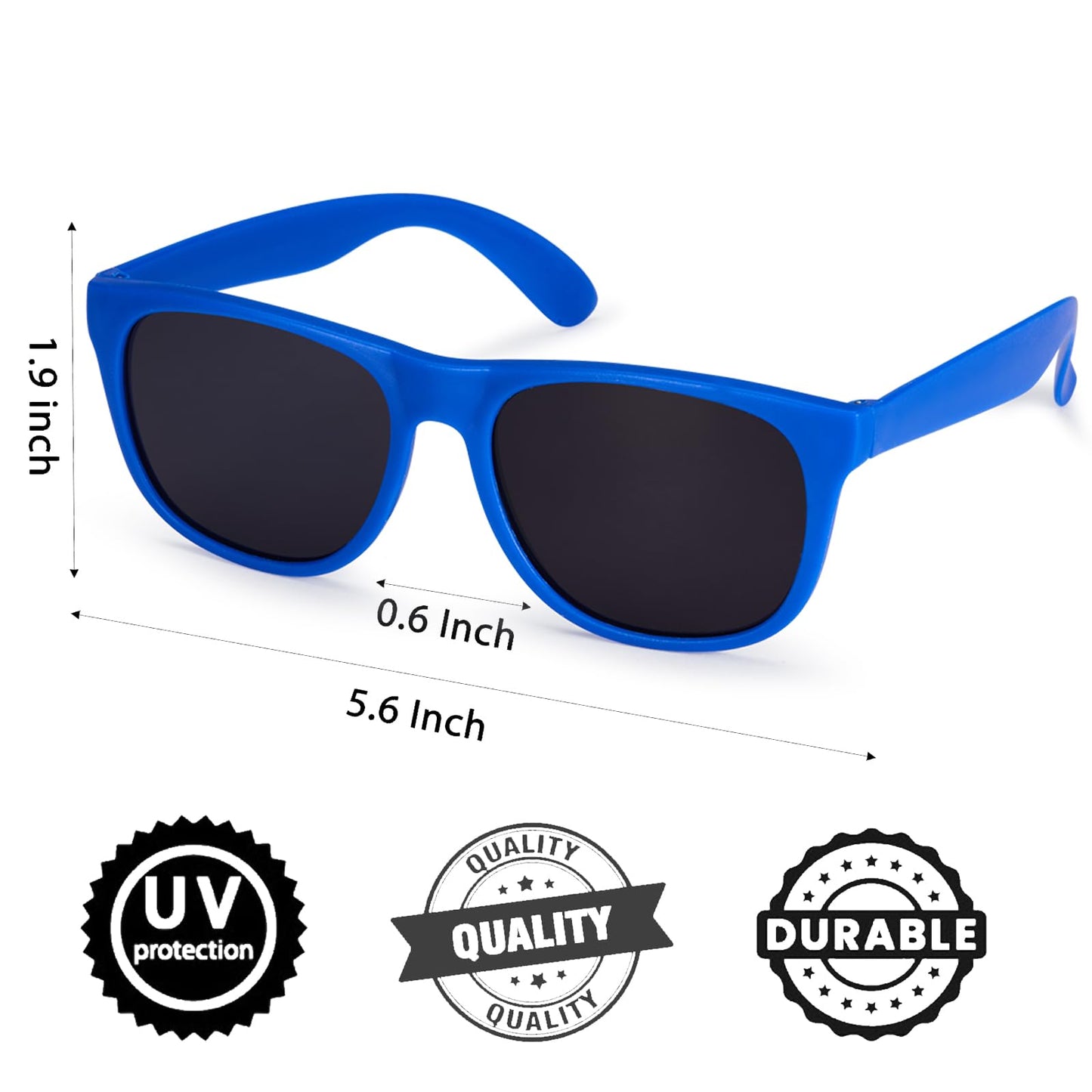 Retro Party Sunglasses for Birthday and Event Photo Props