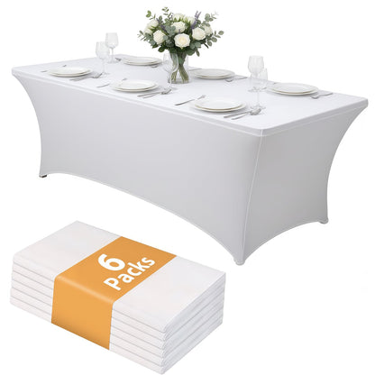 Stretch Fitted Table Cover for Party and Event Decorations