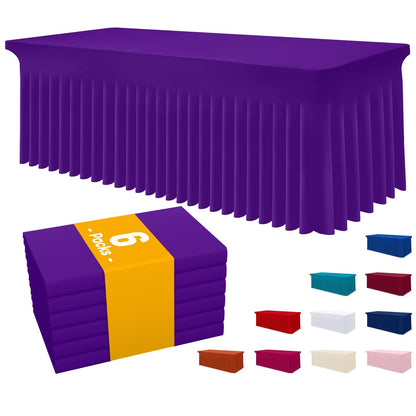 Stretch Fitted Tablecloth for Wedding, Banquet and Party Events
