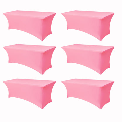 Spandex Table Cloths for Rectangle Tables-Fitted Stretch Table Cover