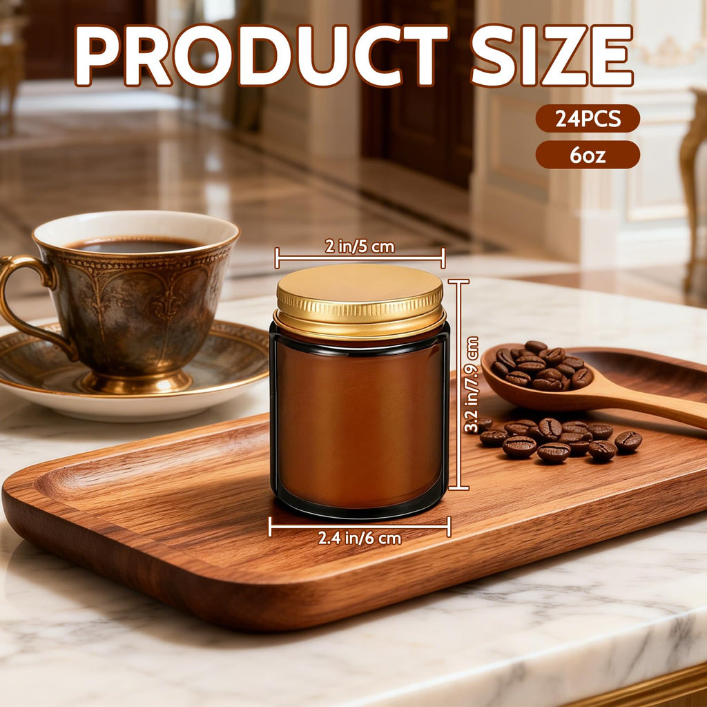 Veiuwa Bulk White Soy Candles